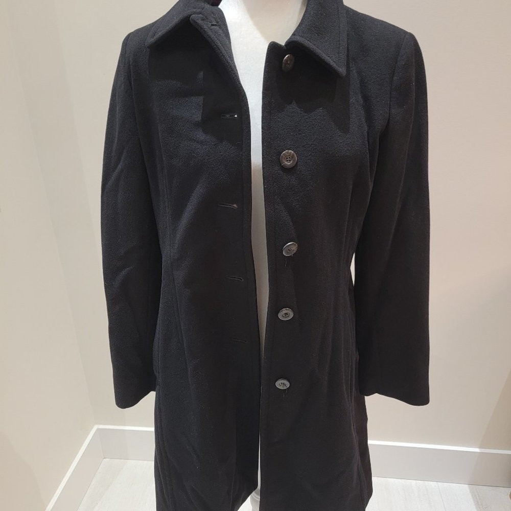 BLACK walking /driving coat